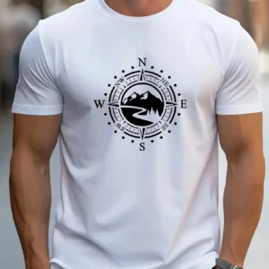Men’s Compass Graphic T-Shirt