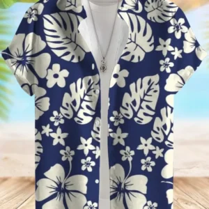 Men’s Seaside Hawaiian Shirt